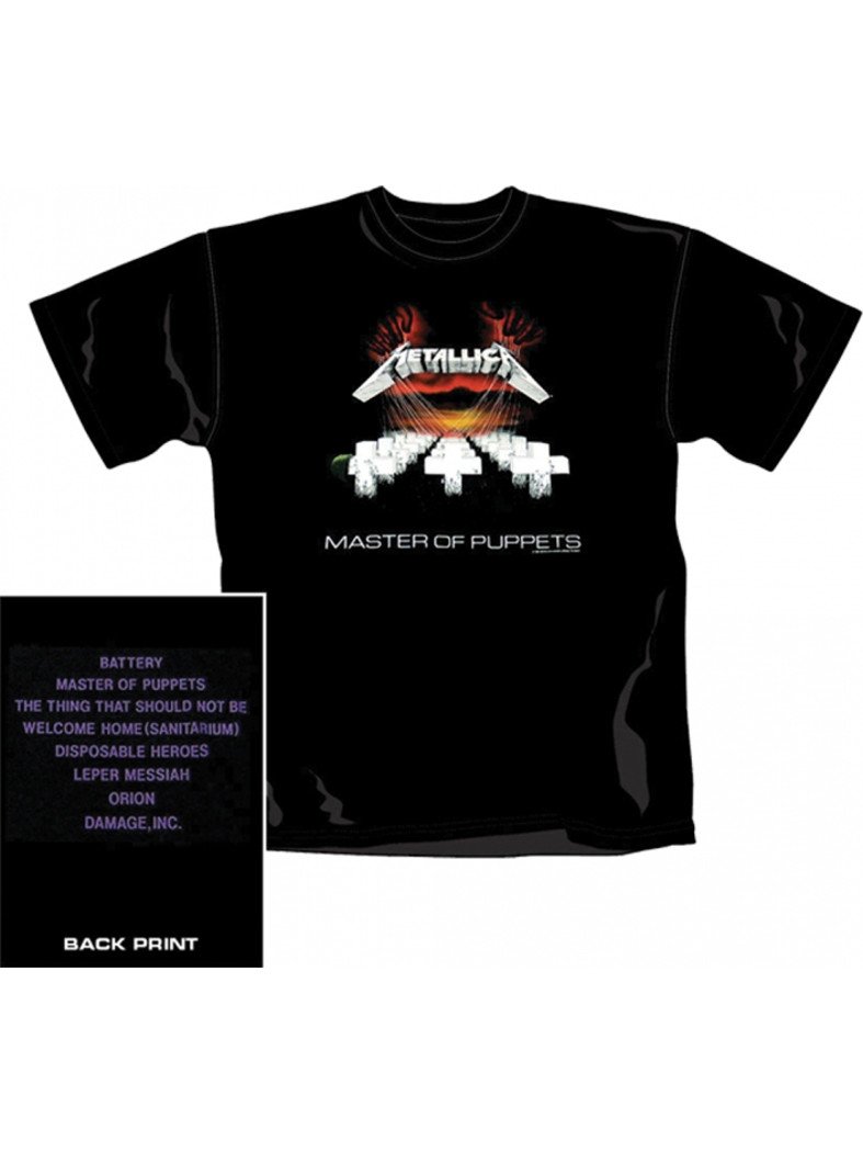 T-SHIRT METALLICA MASTER OF PUPPETS | Carnaby Street Shop