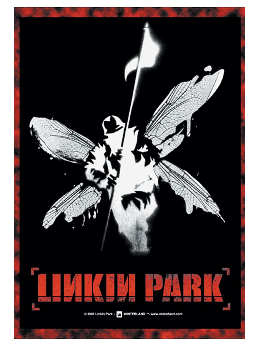 Linkin Park Atomic Age Poster Fahne - 110x75 Cm Band Flagge