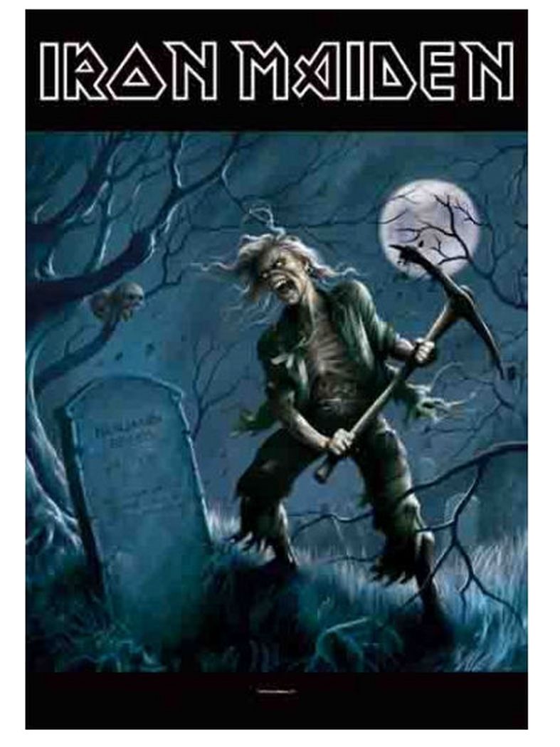 Iron Maiden Poster Fahne Ben Bregg