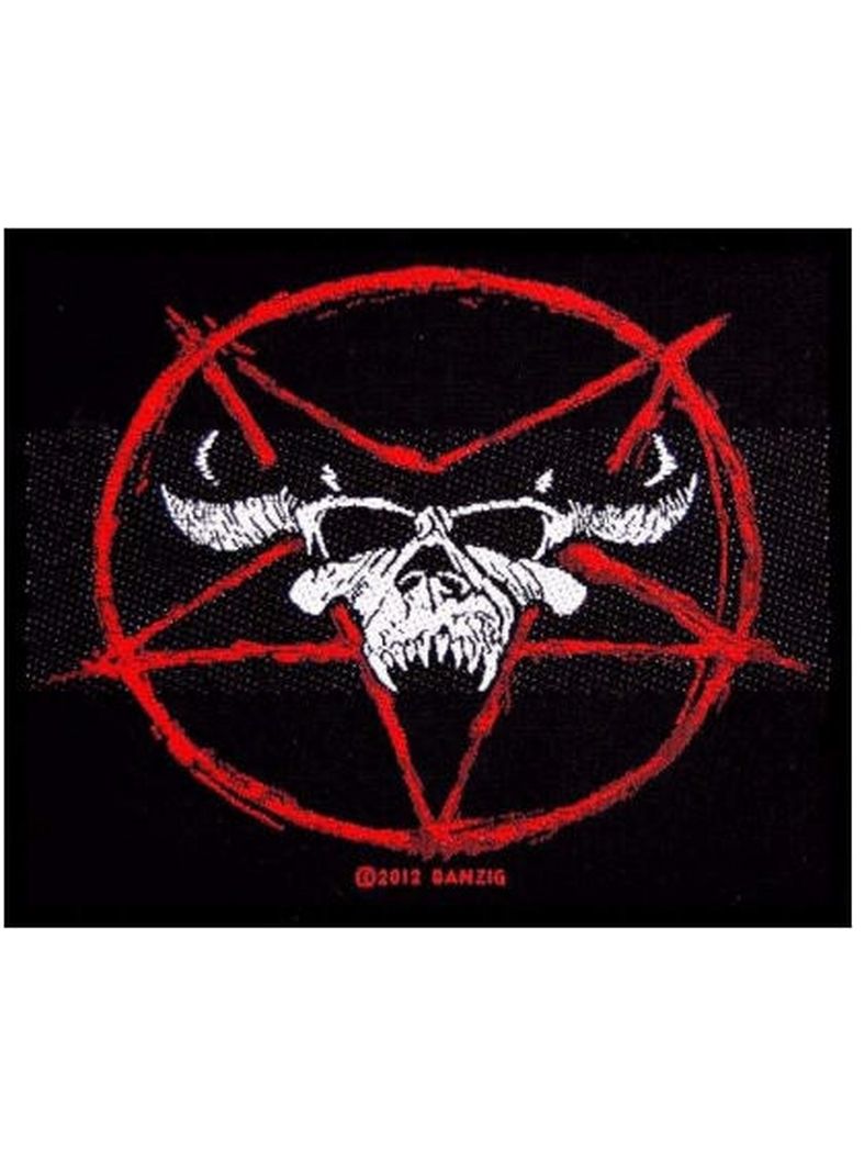 Aufnäher Danzig Pentagramm