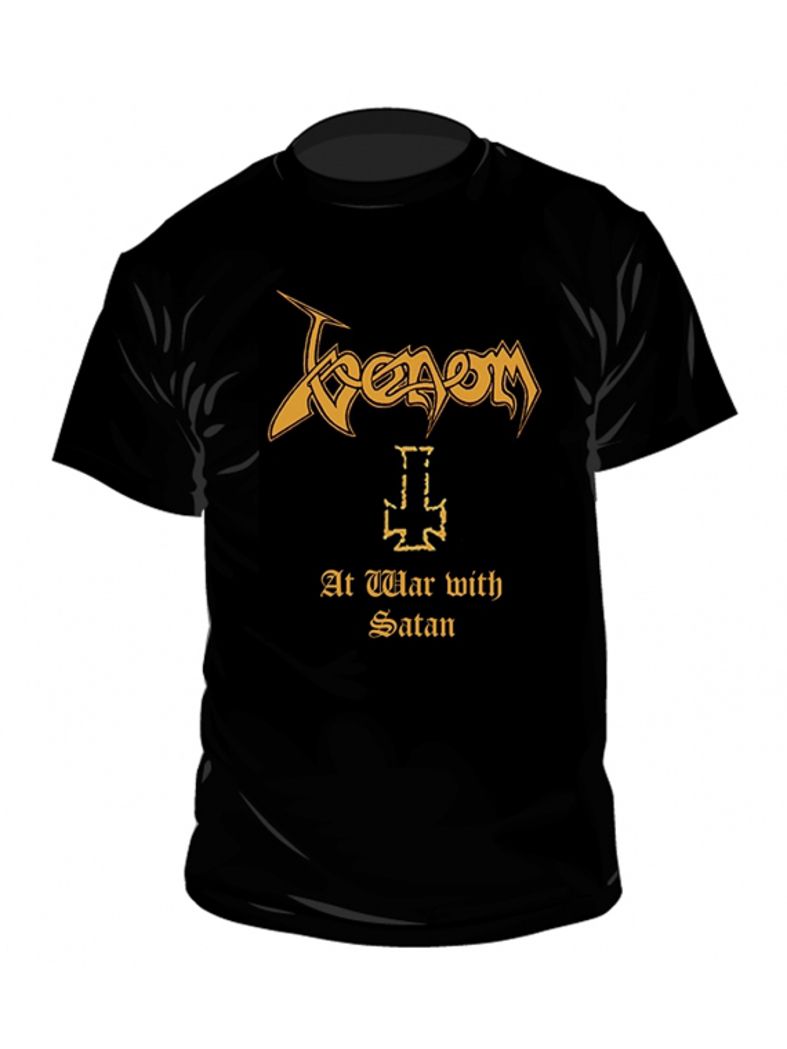 Venom T-Shirt At War With Satan