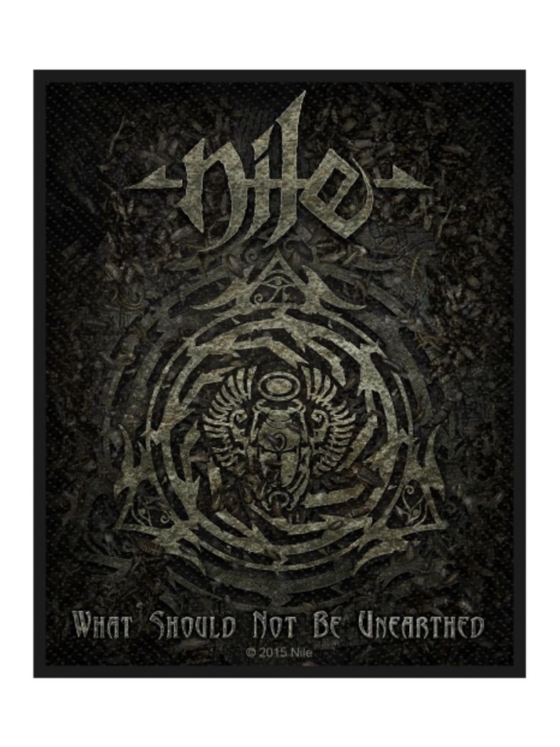 Aufnäher Nile What should not be Unearthed
