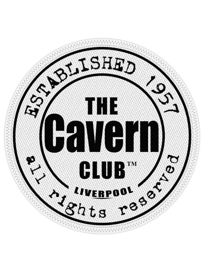 Aufnäher The Cavern Club Logo White