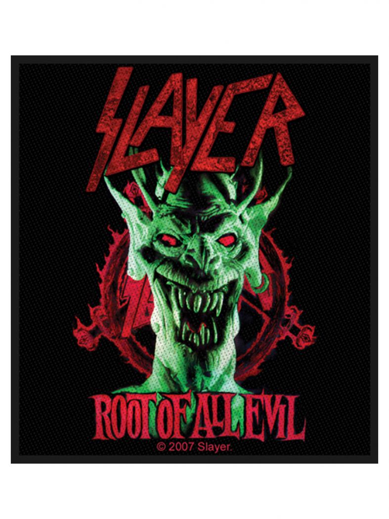 Aufnäher Slayer Root Of All Evil