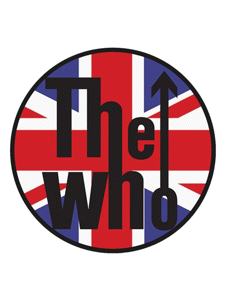 Aufnäher The Who Union Jack Logo