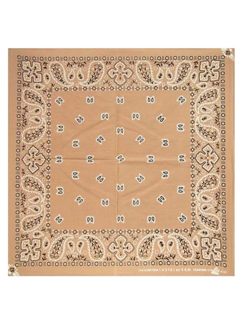 Bandana Old School Wüstenfarbe