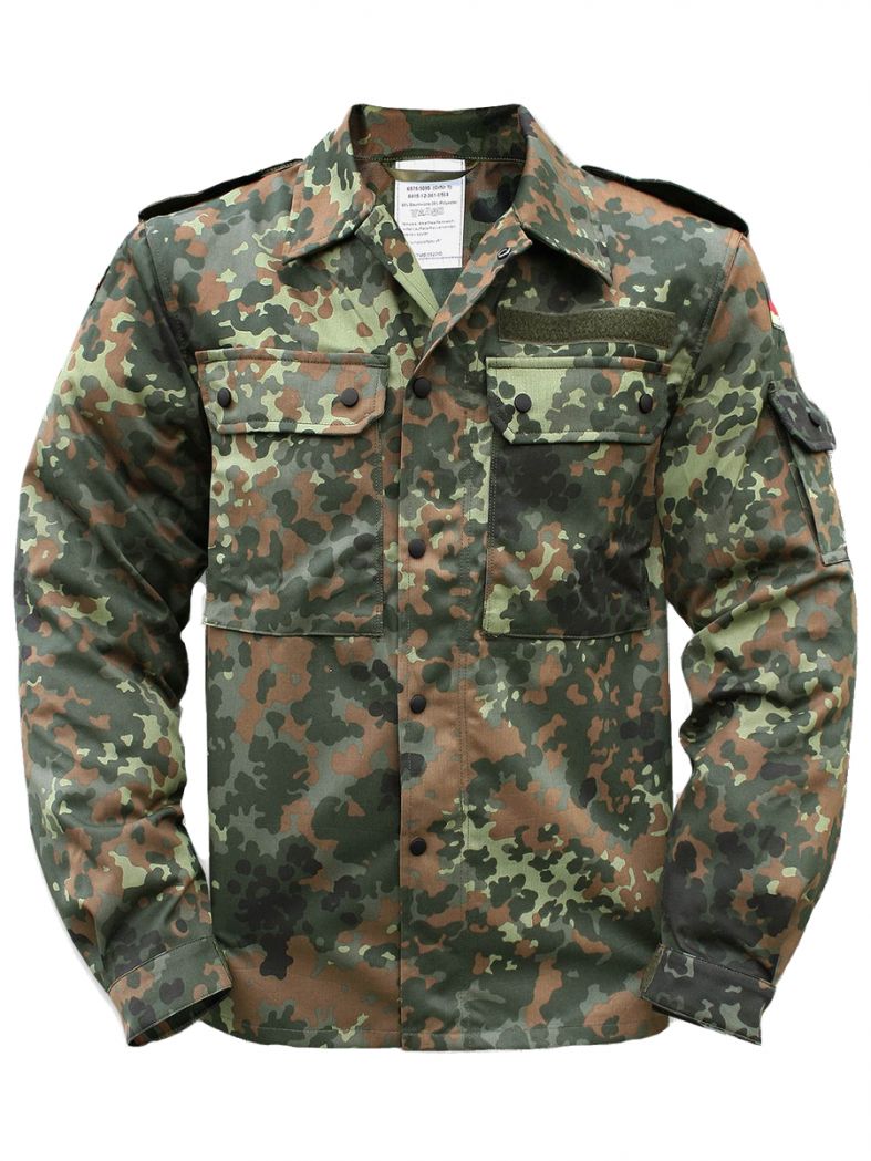 Bundeswehr Feldjacke flecktarn gebraucht