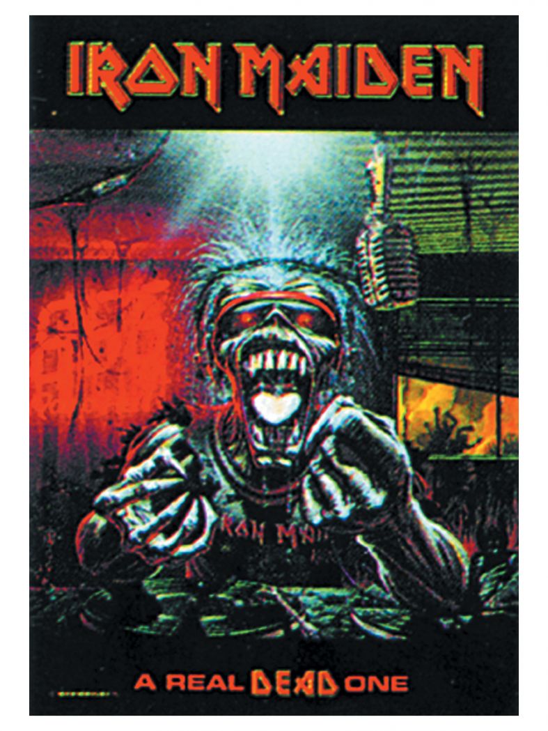 Iron Maiden Poster Fahne a Real