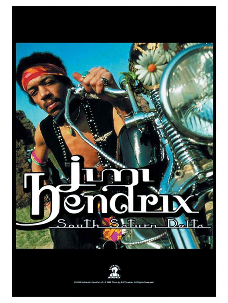 Jimi Hendrix Poster Fahne South Saturn Delta