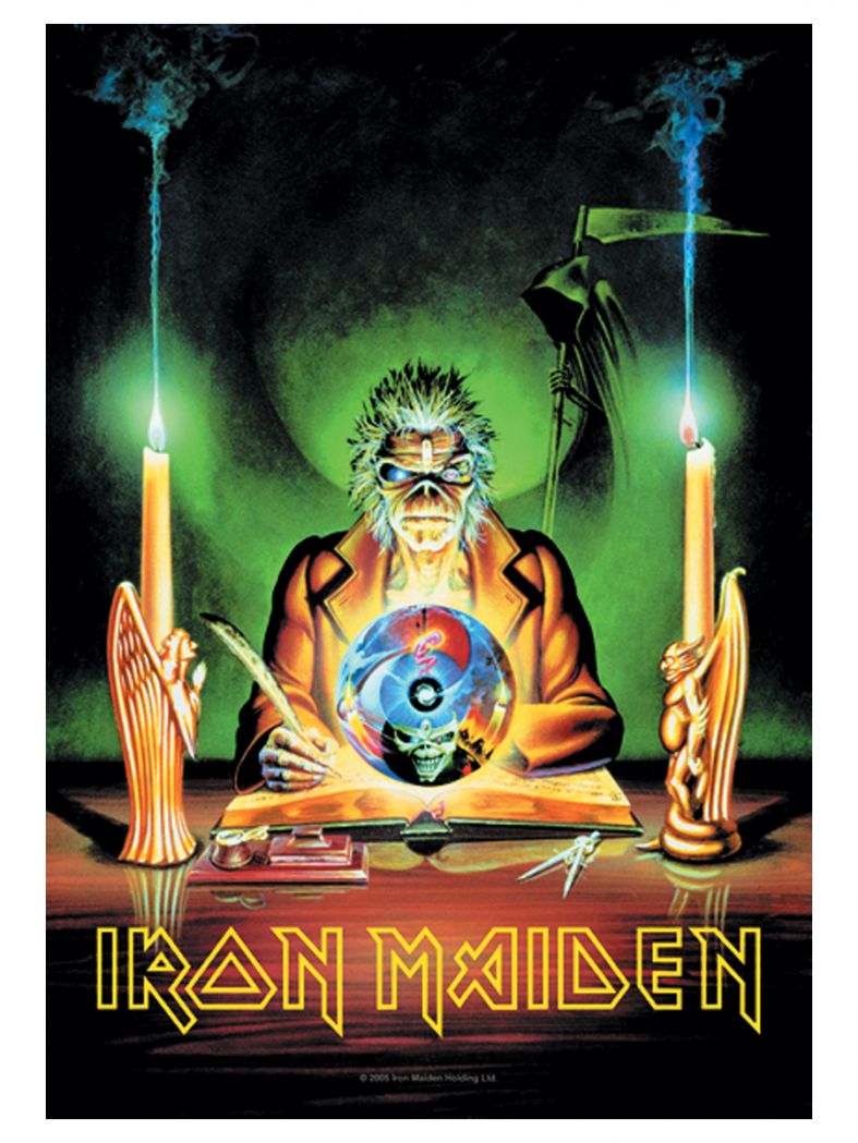 Iron Maiden Poster Fahne 7th son of a 7th son
