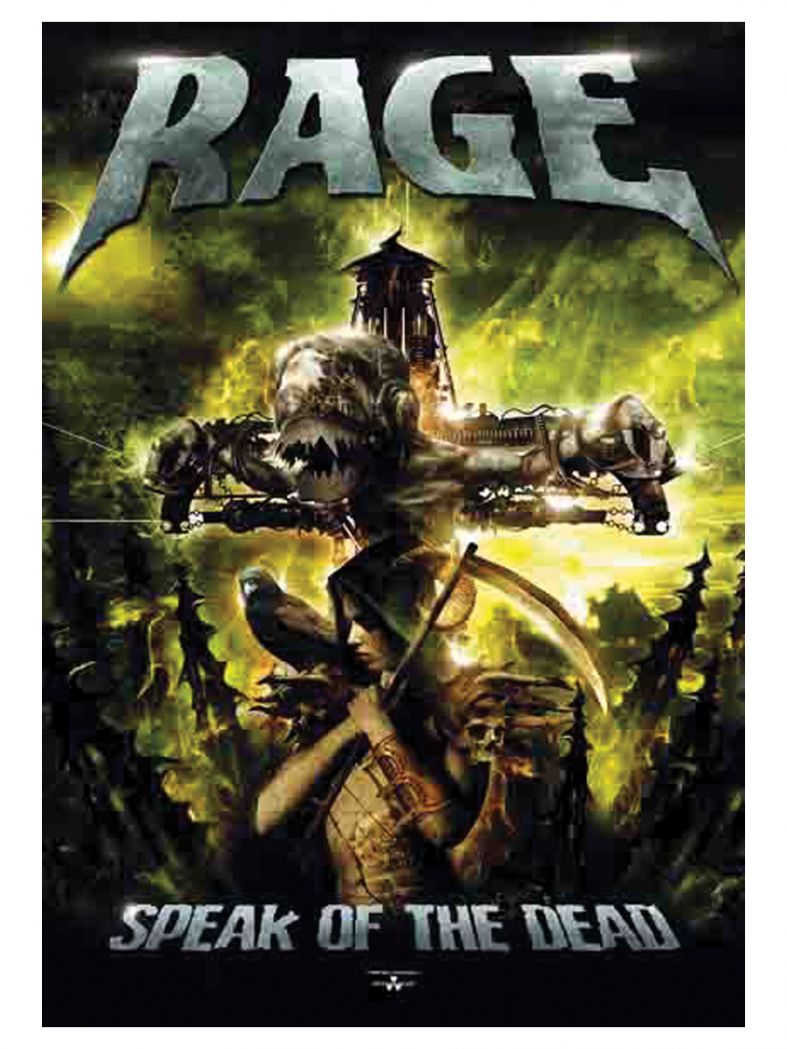 Rage Poster Fahne Speak of the Dead