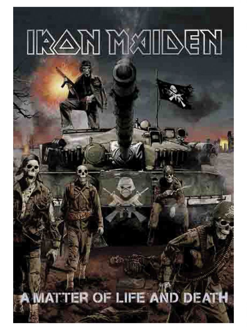 Iron Maiden Poster Fahne a Matter