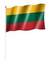 Stockfahne Litauen