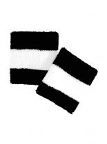 Schweißbänder schwarz weiß