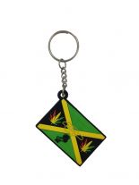Schlüsselanhänger Jamaica aus Gummi