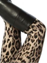 Leggings Leopard Style braun