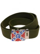 Textil Gürtel Süden der USA mit Strasssteine