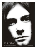3 Kurt Cobain Black & White Postkarten