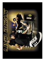 3 Limp Bizkit Band Postkarten