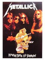 3 Metallica Harvester Postkarten