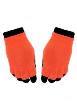Multi Handschuhe neon orange 2 in 1