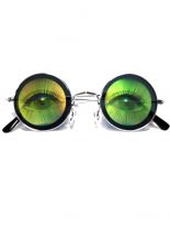 Hologramm Partybrille Augen