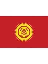 Fahne Kirgistan