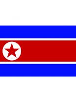 Fahne Nord Korea