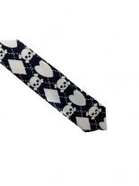 Krawatte Playing Skulls