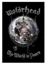 Motörhead Poster Fahne The World Is Yours