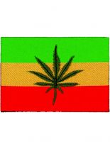 Aufnäher Rasta Marijuana