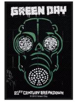 Aufnäher Green Day Gas Mask