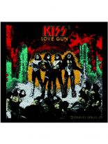 Aufnäher Kiss Love Gun