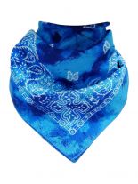 Bandana Paisley mittelblau