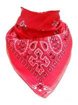 Bandana Paisley mittelrot