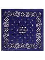 Bandana Paisley dark blue