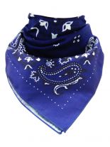 Bandana Paisley dark blue