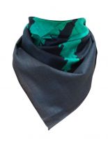 Bandana Hanf schwarz grün