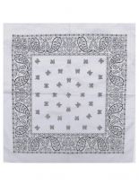 Bandana Paisley white