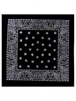 Bandana Paisley schwarz