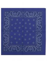 Bandana Paisley dunkelblau