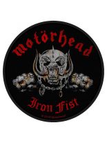 Aufnäher Motörhead Iron Fist weiß