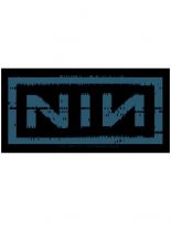 Aufnäher Nine Inch Nails Blue Nin Logo