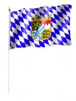 Stockfahne Bayern Wappen