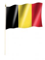 Stockfahne Belgien