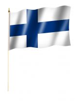 Stockfahne Finnland