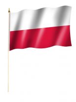 Stockfahne Polen