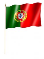 Stockfahne Portugal