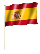 Stockfahne Spanien Wappen