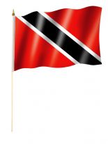 Stockfahne Trinidad und Tobago